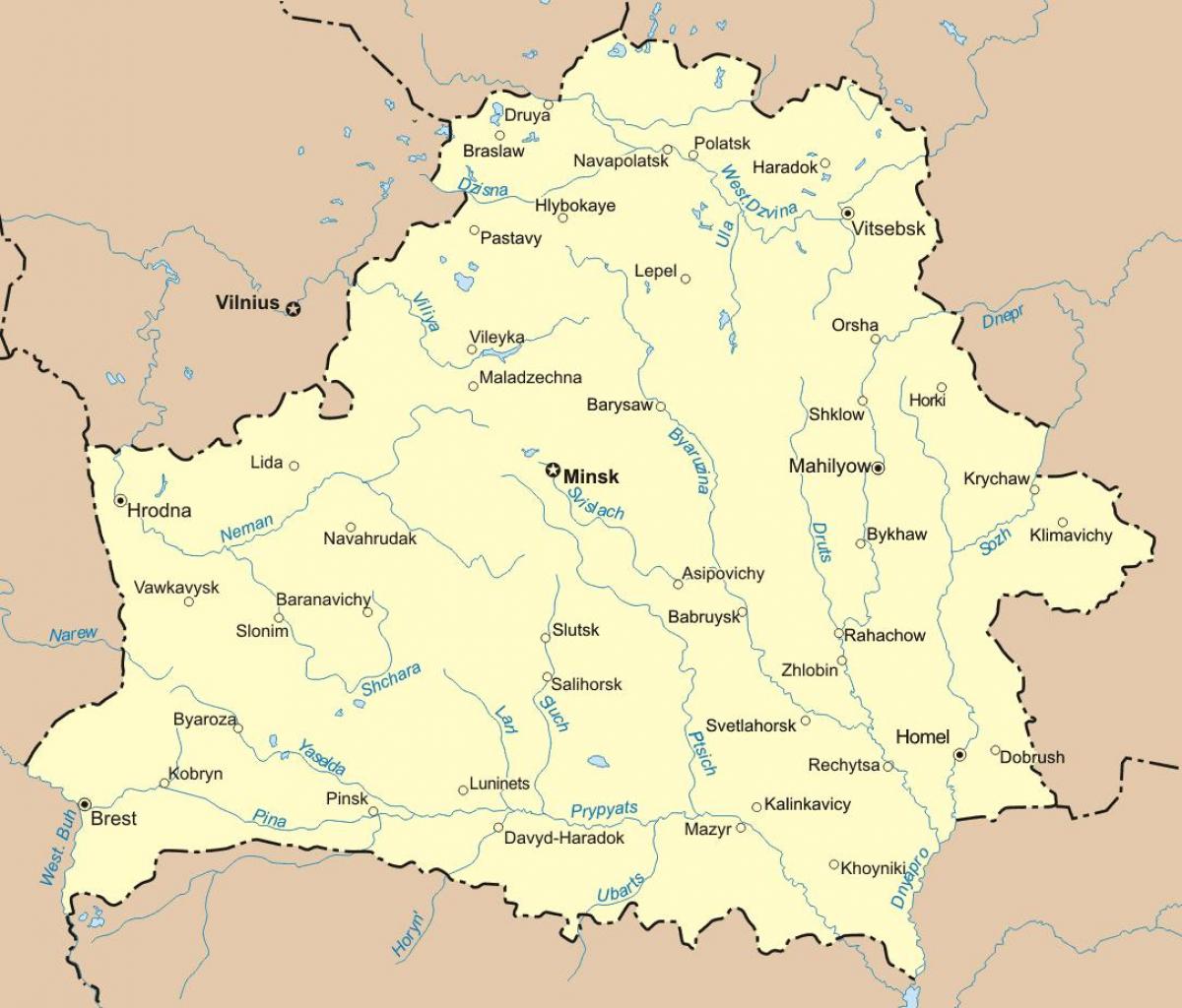harta e belorussia
